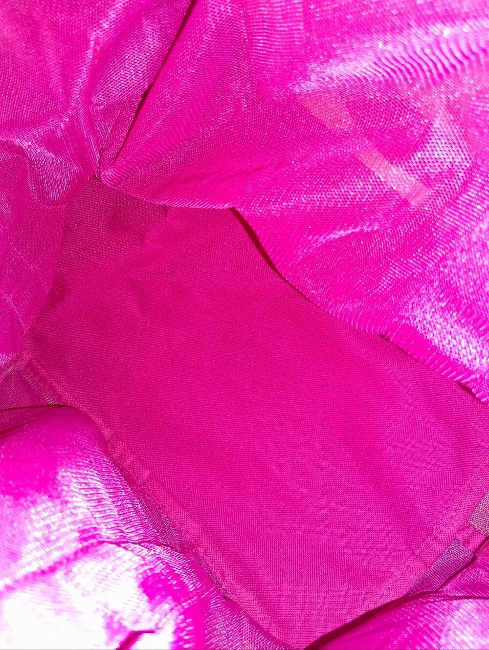 Shade & Shore Hot Pink Mesh Beach Pool Summer Tote Bag